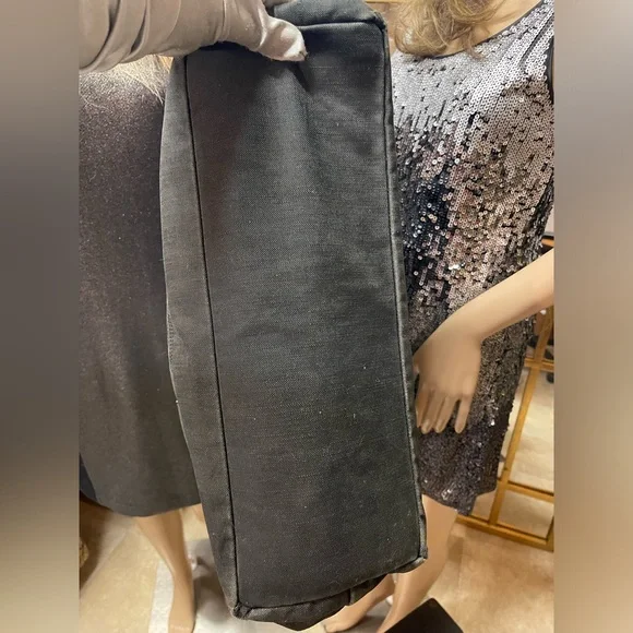 Porter Yoshida & Company Limited Tokyo Japan Canvas Black Shoulder Smoke Bag
